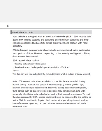 toyota coaster 2020 2021 2022 2023 owners manual in english